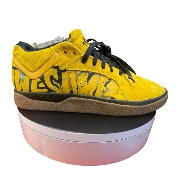 Adidas Tyshawn F*ckin Awesome sneakers. Yellow & black. Brand new! Size 9.5M. main image 8